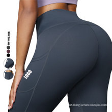 private label slimming sport fitness gym butt lift high waist yoga pants leggings